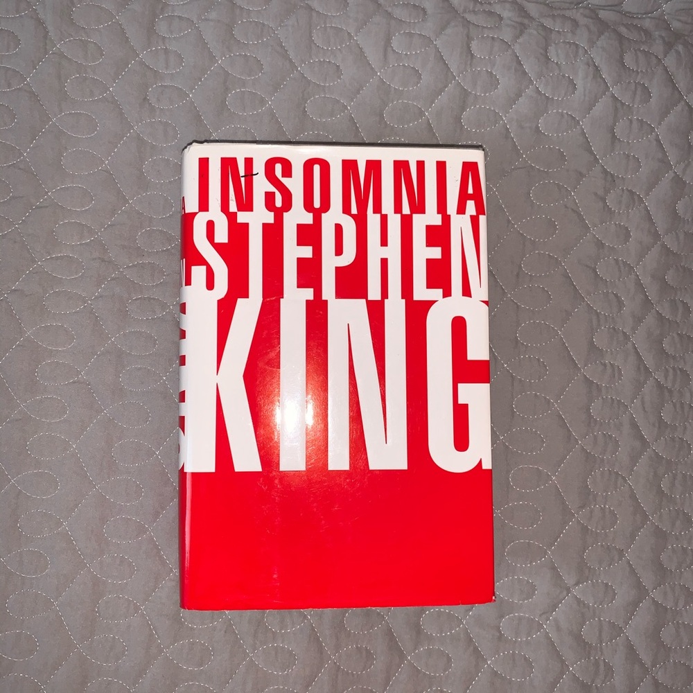 Stephen King Insomnia Hardcover Book